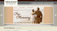 Desktop Screenshot of andersonandgarrett.com